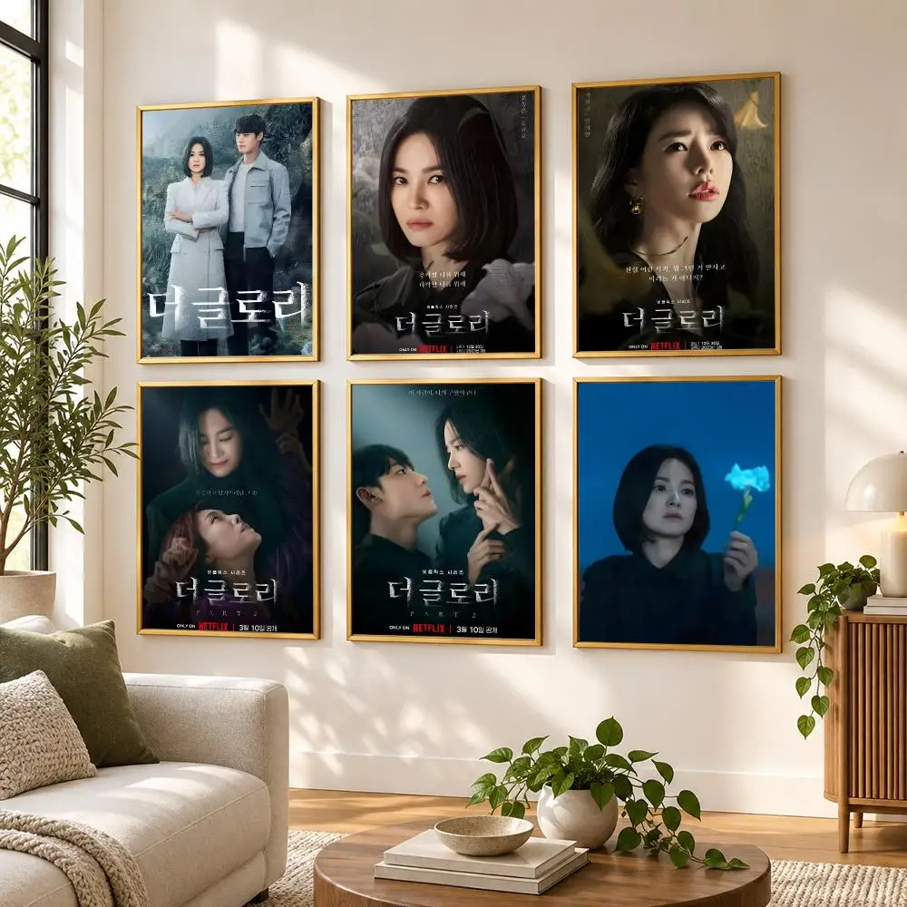 Hot The Glory 2 TV Show Korean Poster HD art sticky wall waterproof home living room bedroom bar aesthetic decoration