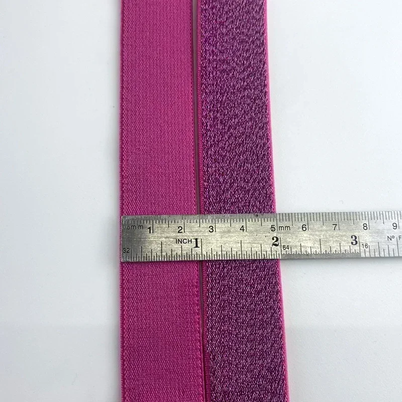 Gold Silver Silk Elastic Bands for Sewing