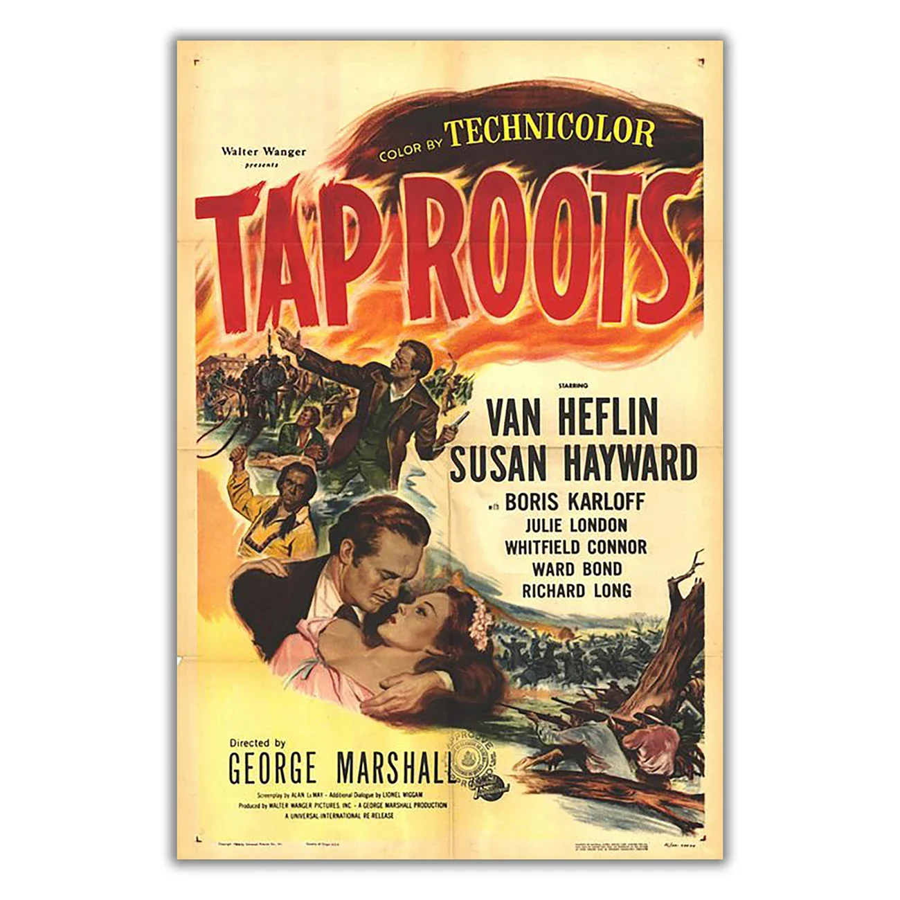 WM3280 Tap Roots Classic Movie HD Silk Fabric Poster Art Decor Indoor Painting Gift
