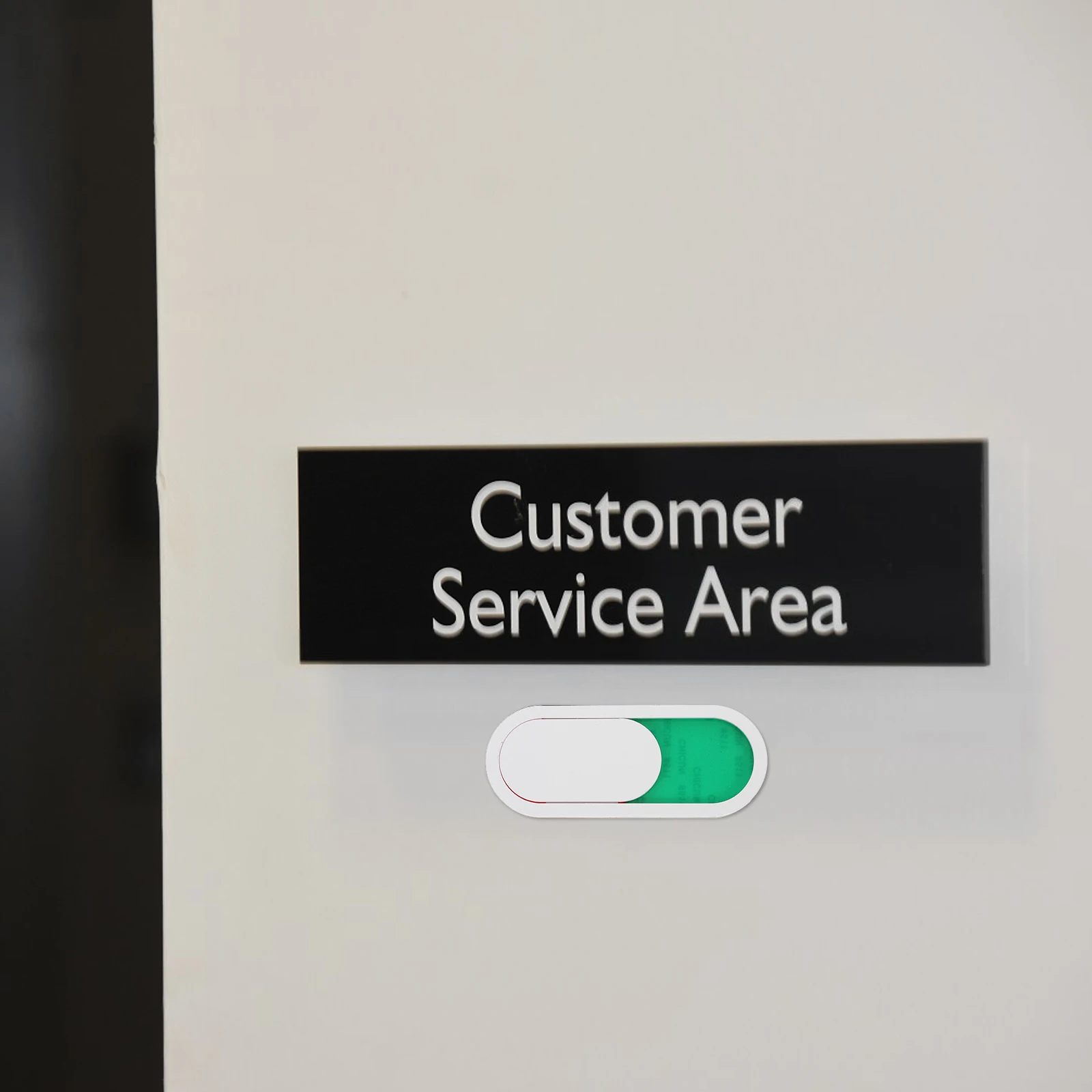 

5 Pcs Garbage Can Status Notification Board Office Indicator Plastic Vacant Occupied Signboard