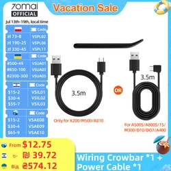 70mai Type-C Charging Cable for 70mai A810 X200 M500 & Micro USB Cable for 70mai 4K A800S 70mai A500S 1S M300 A200 M200 S500