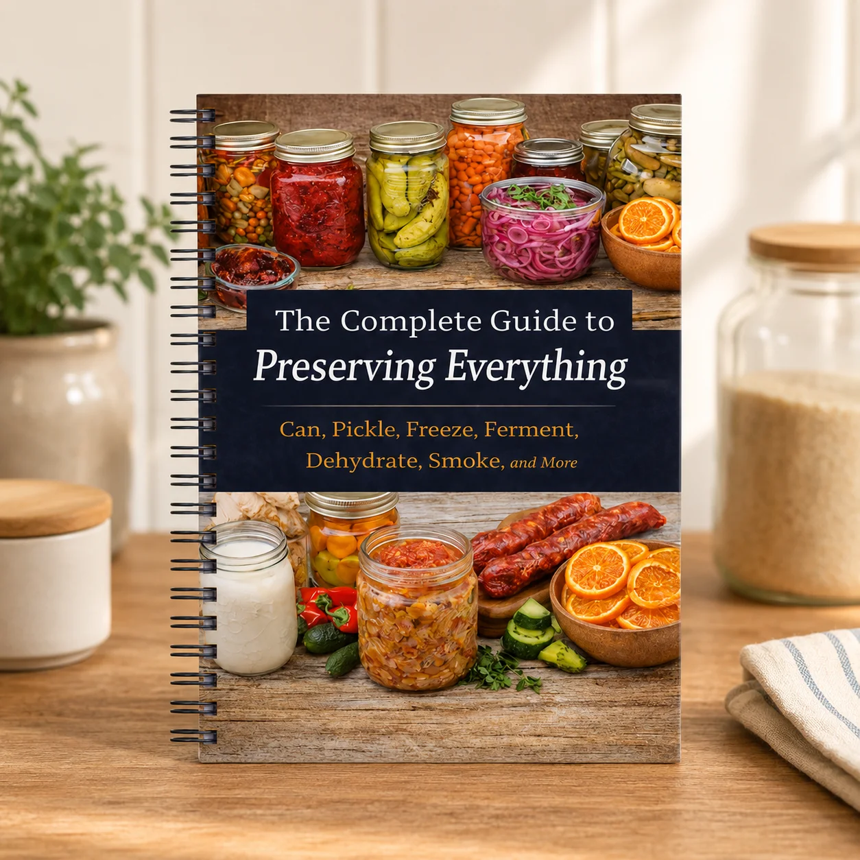 Food Storage Guide - Compleet boek over voedselconservering, thuisconserven, inmaken,