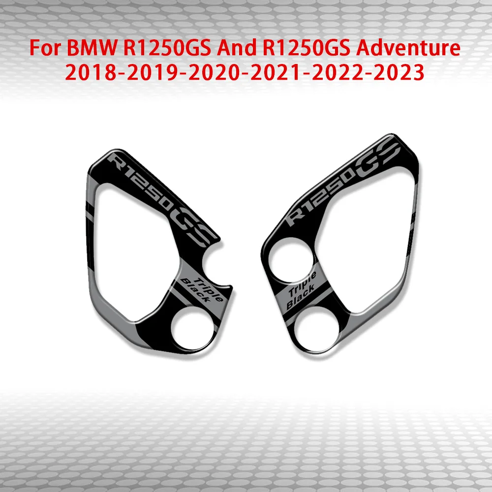 For BMW R1250GS and R 1250 GS adventure 2018 2019 2020 2021 2022 2023 3D gel sticker foot pedal paint surface protection decal image 3