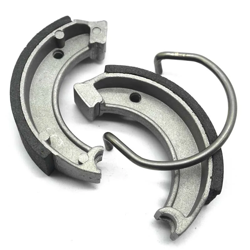 For YAMAHA CA50 Riva Silent 1983 1984 1985 1986  CG50 JOG 1989 1990 1991 CG50E 1987 Motorcycle Front Brake Shoes Pads Kit