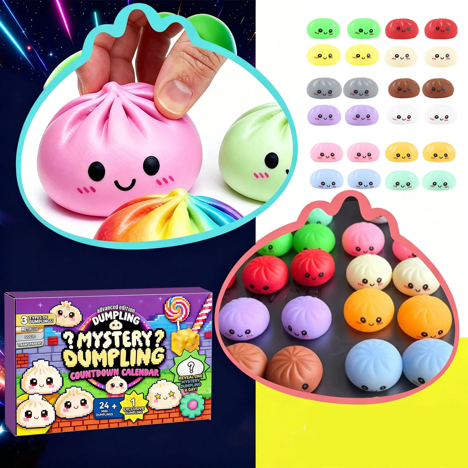 Calendario dell'Avvento Sorpre - Kids Toys Dumplings recensione e prezzo