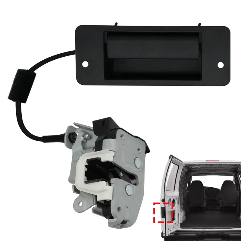 Защелка задней двери с ручкой 8C2Z-15431A03-A 6C2Z-15431A03-AA для Ford E150 E250 E350 E450 Задняя дверная защелка в сборе Защелка задней двери с ручкой 8C2Z-15431A03-A 6C2Z-15431A03-AA для Ford E150 E250 E350 E450 Задняя дверная защелка в сборе