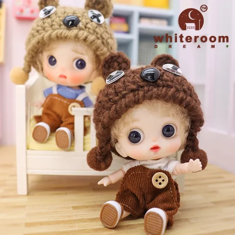 10 см мини-куклы BJD для девочек, милая сумка, ключ, подвеска, аксессуары, тело, кукла Bjd, одежда, игрушки для детей, детский праздничный подарок — внешний вид товара