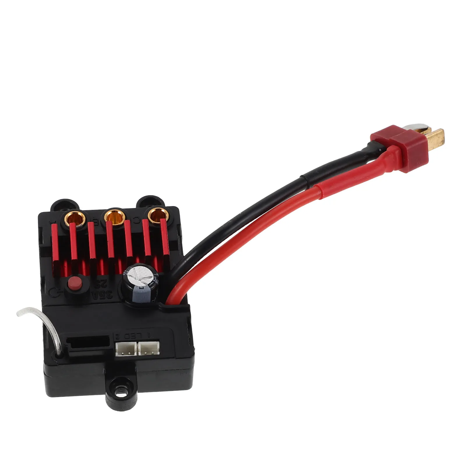 

Электрический бесщеточный регулятор скорости для радиоуправляемых машин 16101 16102 16201 16103: плавное ускорение, стабильный сигнал, ESC