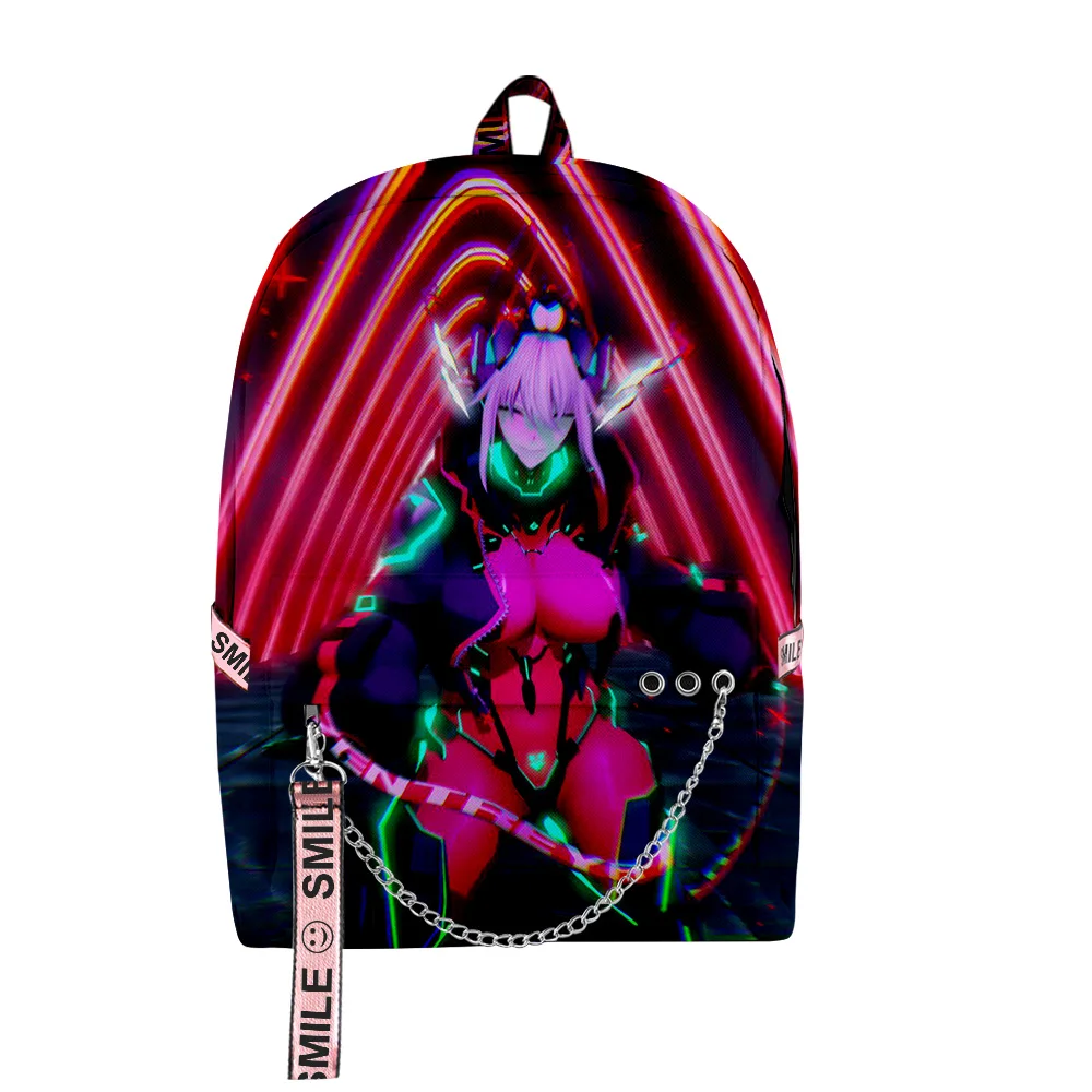 Zentreya Anime Zipper Rucksack 2023 Casual Style Harajuku Schoolbag Unique Travel Bag