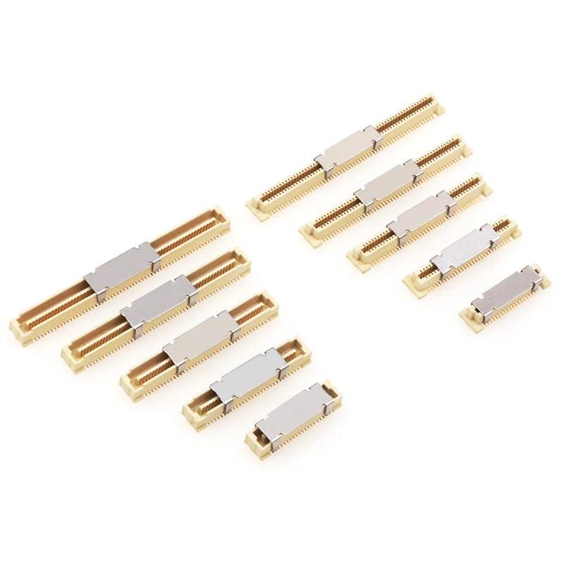 10PCS 0.8mm BTB Connector Board to Board Type DF9 SMT 40Pin 60Pin 80Pin100Pin 120Pin 140Pin Male Female Socket for LCD