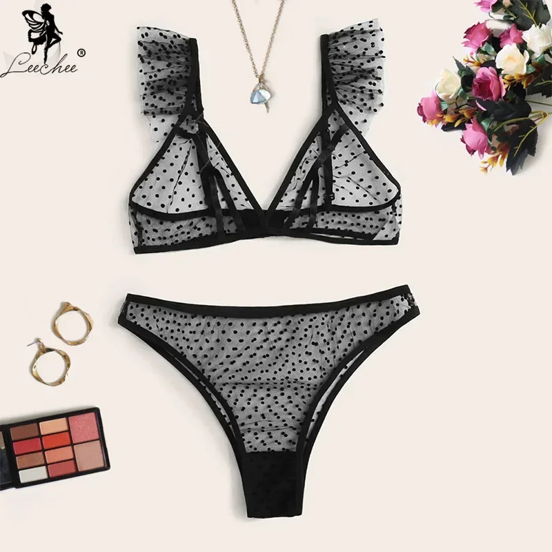 ROLEPLAY-Ensemble de Lingerie Sexy Ultra LACE pour Femme, Culotte Vidéo Transparente, Poupées Bébé, Dames