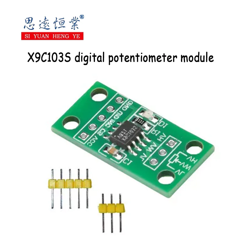 1PCS X9C103S digital potentiometer module replaces the TPL0401A chip adjustable digital potentiometer circuit board module