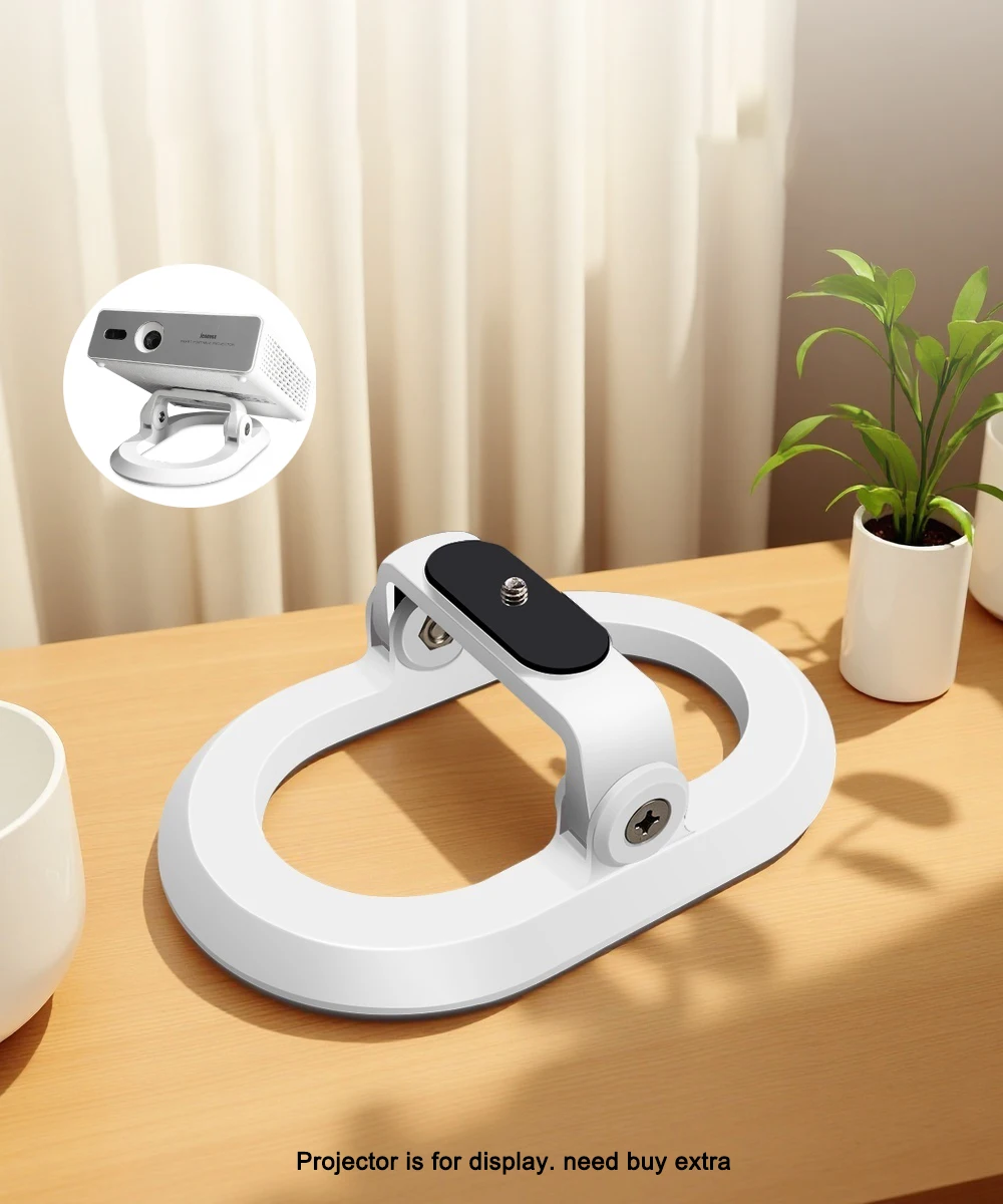 Everycom Projector Accessories Desktop Stand Tripod Anti-slip for Formovie S5 /TD92/Love U4 / Dangbei Atom Beam for Camera Phone