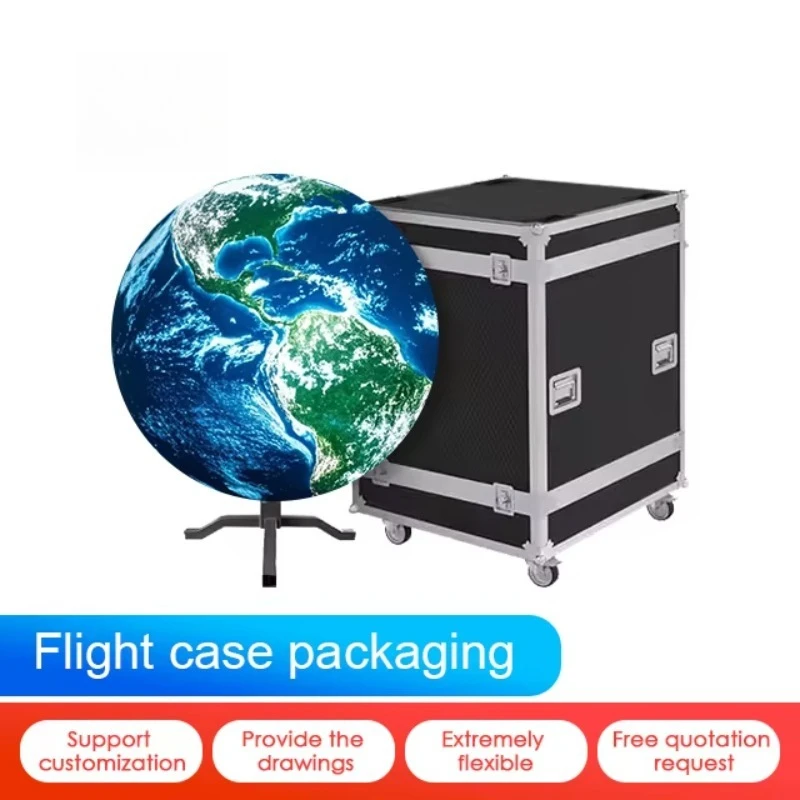 Ultra Thin LED Globe Best Seller Innovative P1.2 Spherical LED Display Creative 360 Degree Viewable LED Screen Sphere