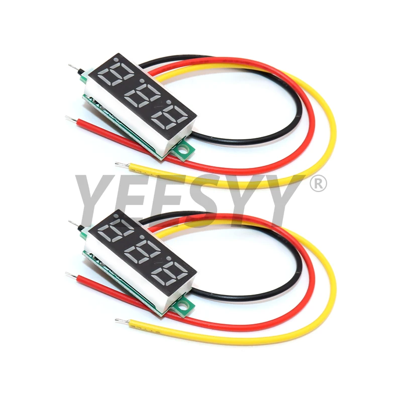 4Pcs 0.28Inch Three…
