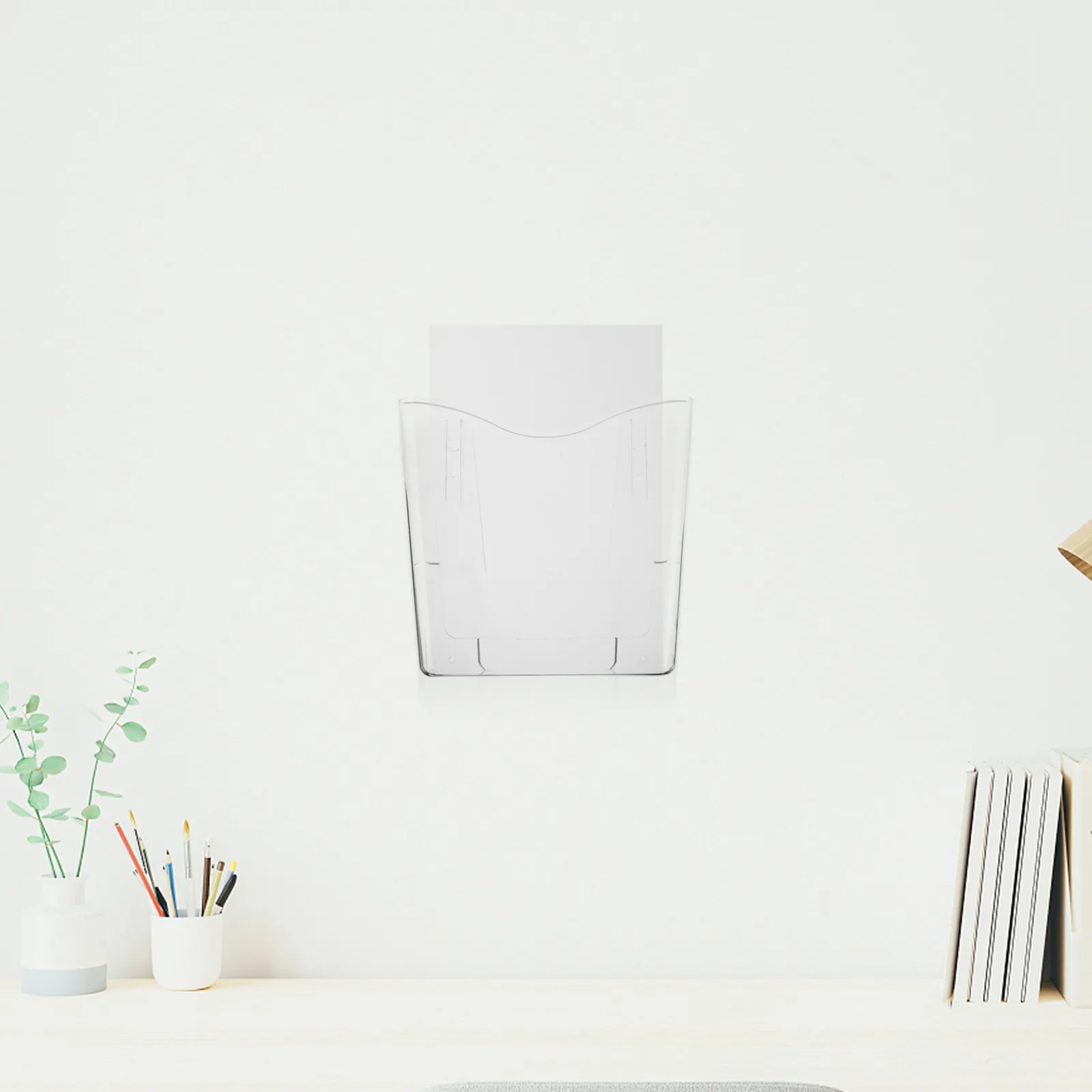 wall-mount-catalog-display-rack-clear-acrylic-v-shaped-document-holder-transparent-folder-organizer-for-office-home