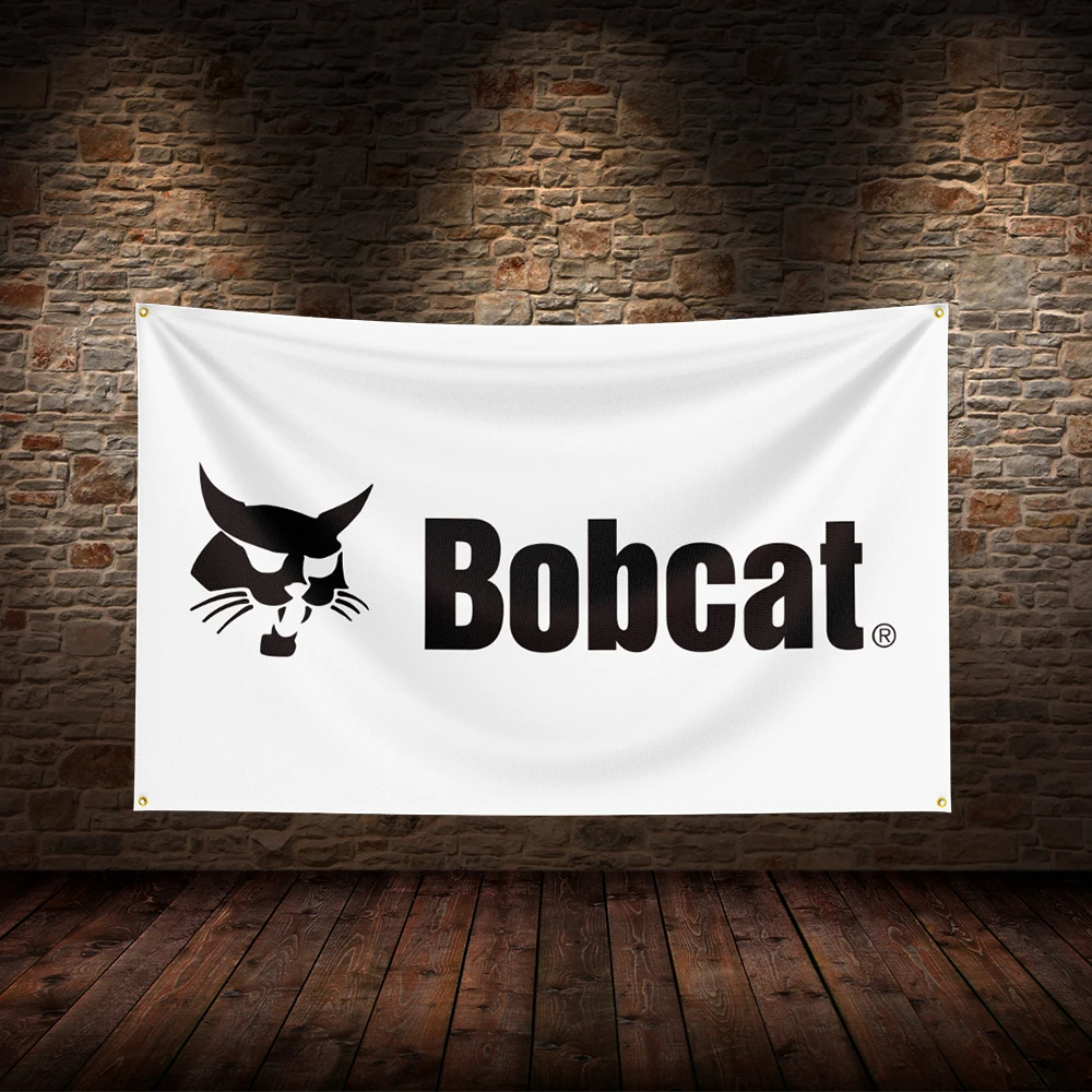 3x5 Ft B-Bobcats  Flag Polyester Printed Mechanlcal Flags for Room Garage Decor