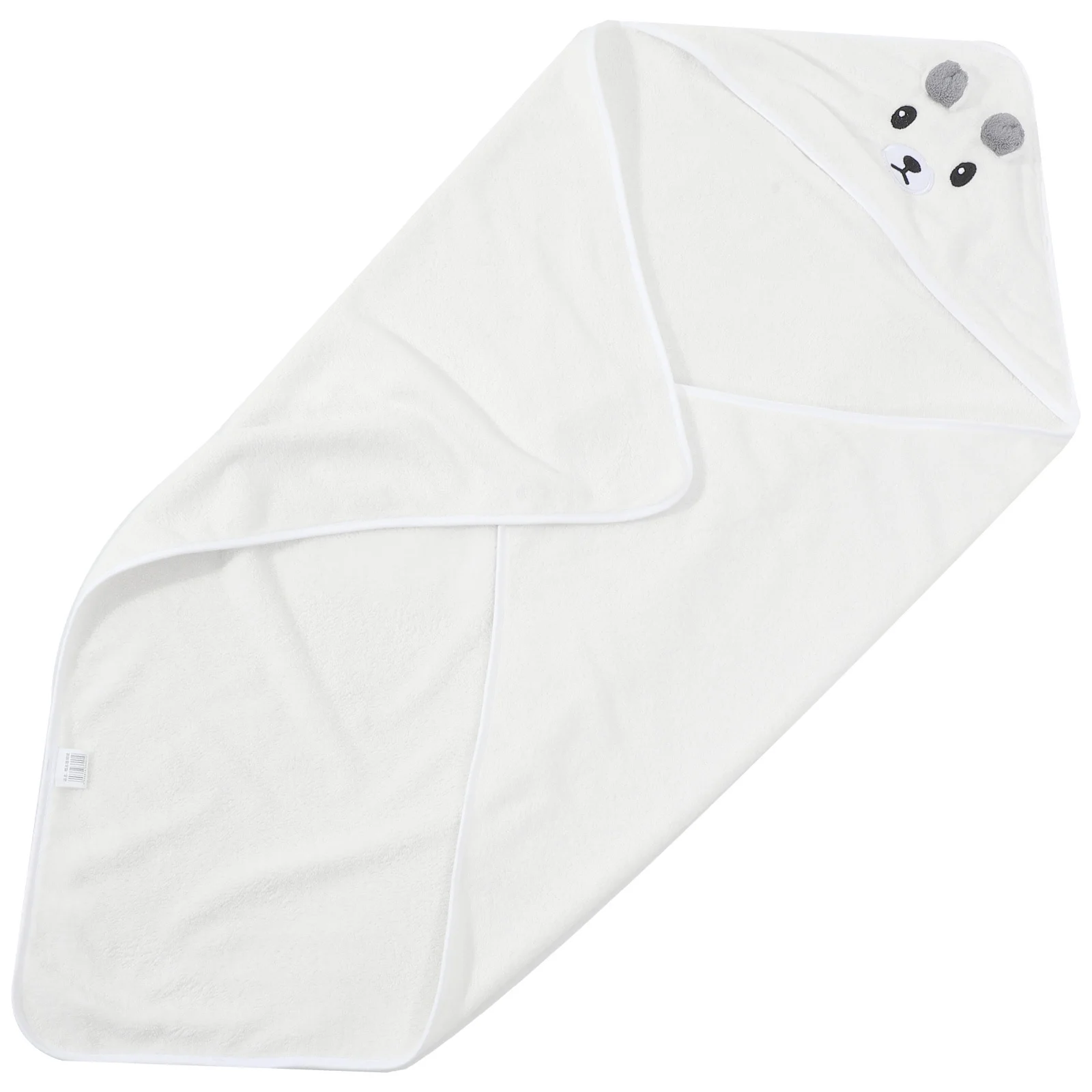 

Bath Towel Soft Coral Fleece Adjustable Hood Design Stylish Unisex Kids Bath Cape Super Absorbent Cartoon Bathrobe