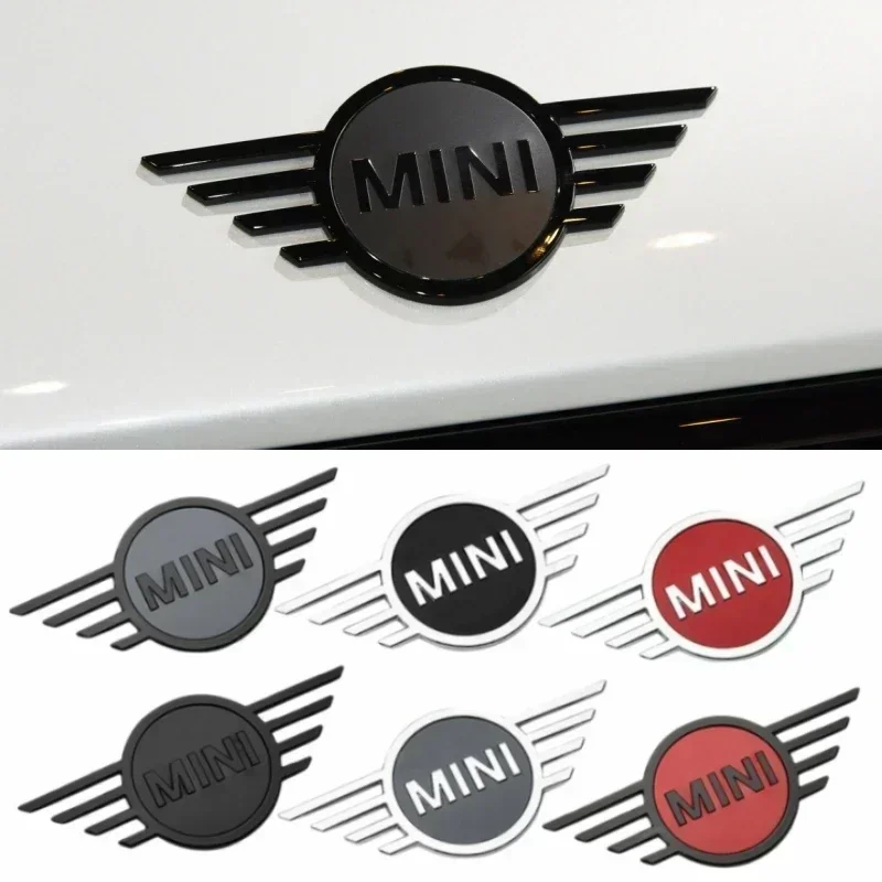 ABS Car Emblem Rear Front Badge Sticker Exterior Decoration for Mini Cooper Countryman F54 F55 F56 F57 F60 Auto Logo Accessories