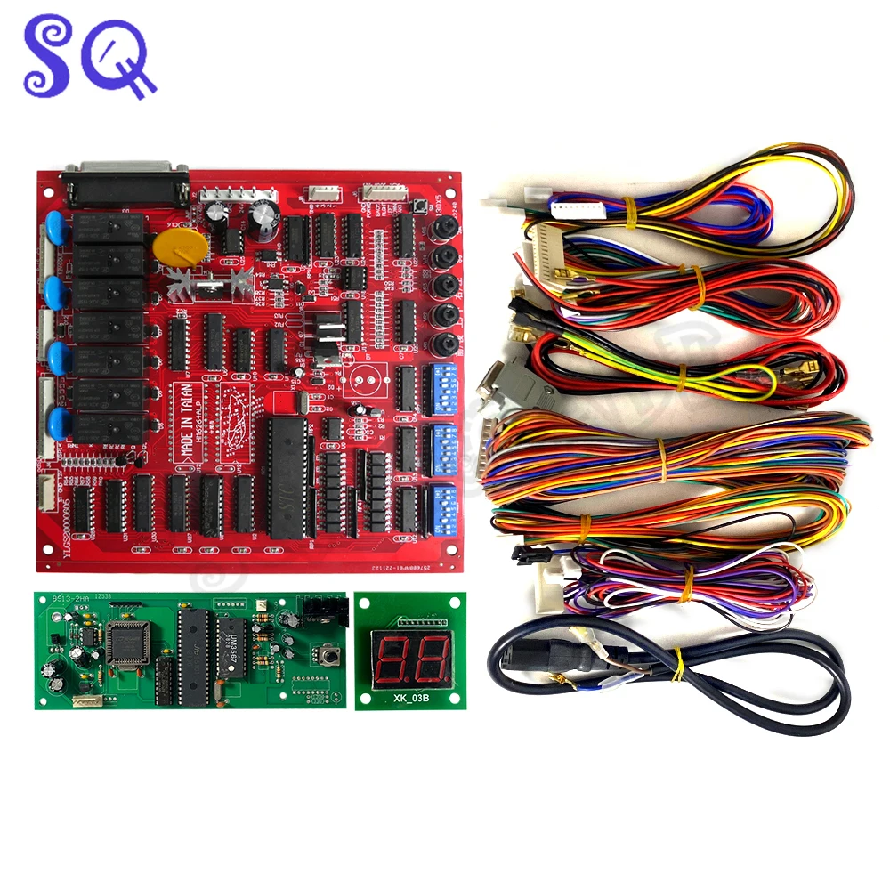 Arcade Crane Machine Claw Game PCB Board With Cable Harness For Build Claw Doll Machine