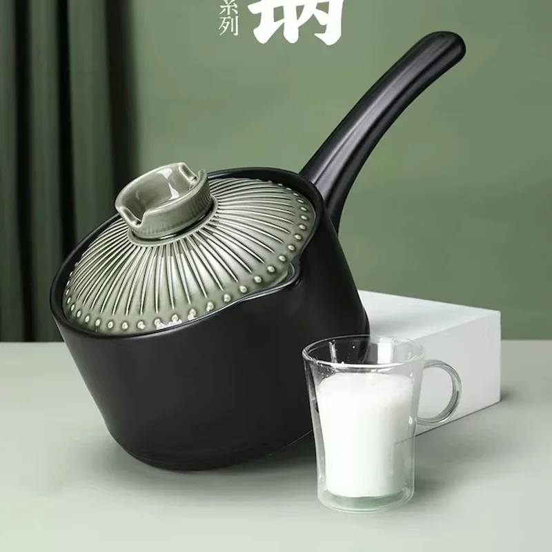 Mini ceramic cookware milk clay pot for cooking casserole slow cooker pots for cooking pots and pans High temperature crock pot
