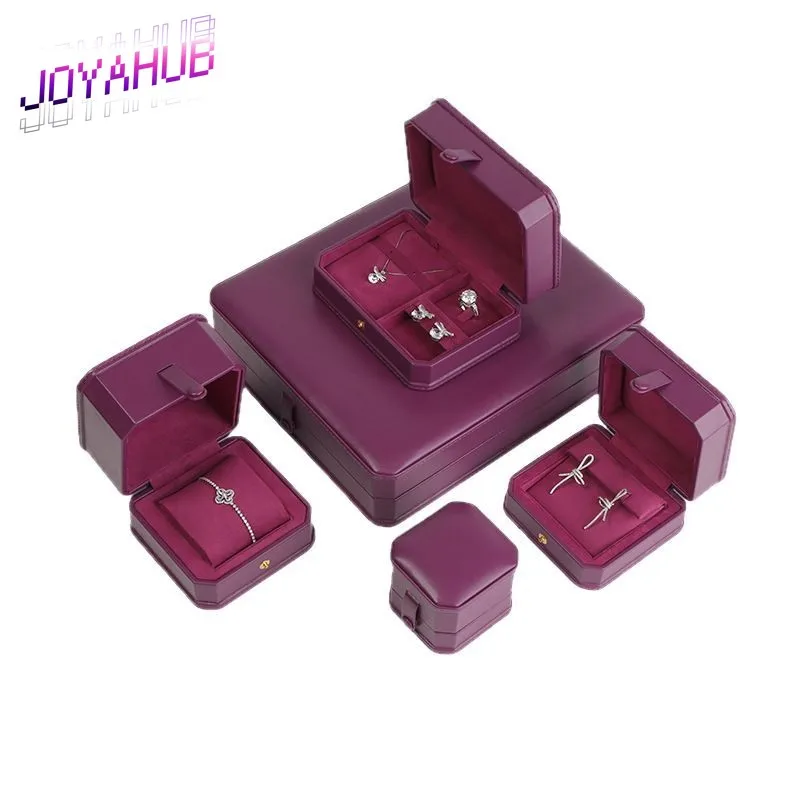 

Можно настроить логотип, простая шкатулка для драгоценностей из овчины, цвет бриллианта, кольцо с сокровищами, ожерелье, чехол, браслет, подарочная коробка для хранения часов OEM