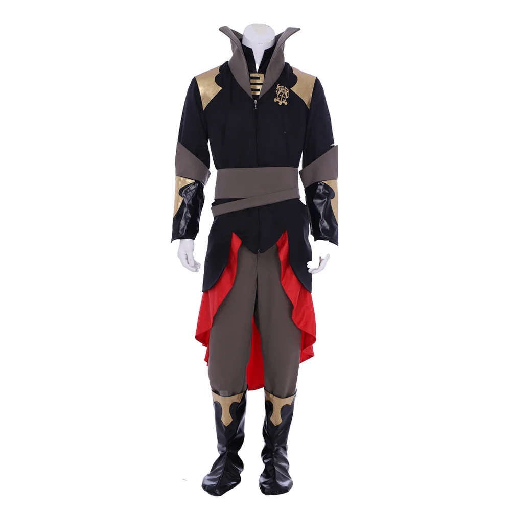 Game  Season 3 Trevor Belmont Cosplay Costume  Uniform Cos Suit Set Outfits Halloween Party Performance