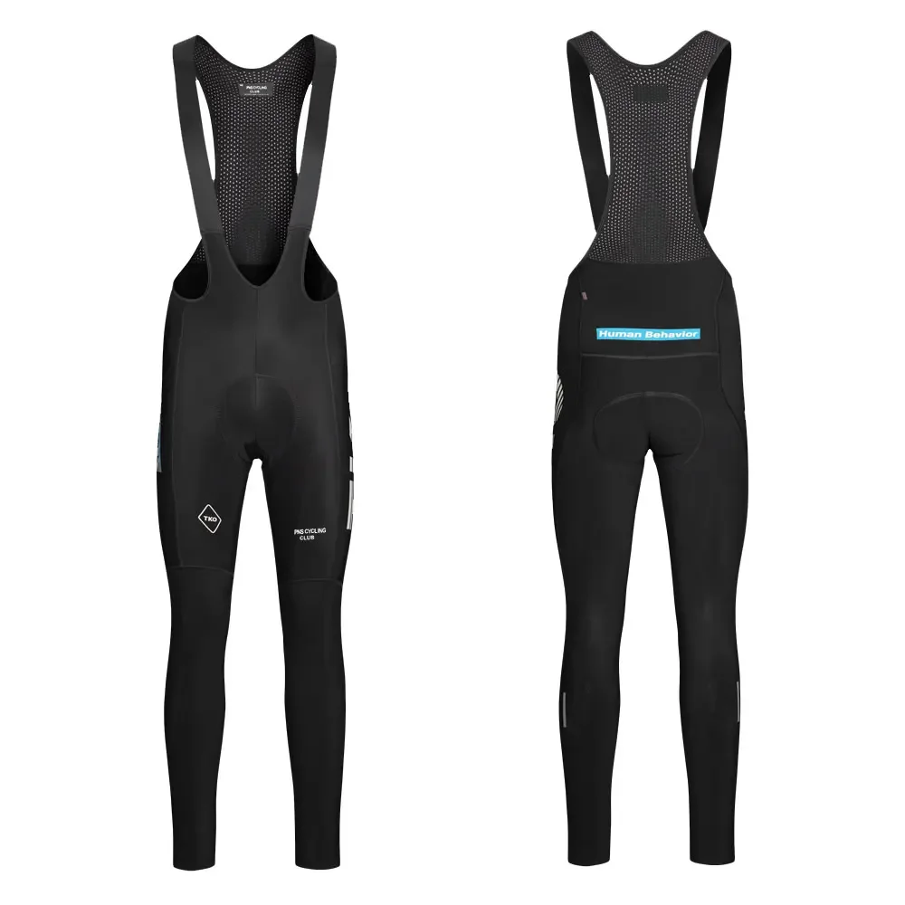 

Men PNS Cycling Bib Pants 6 Hours Riding Pad High Quality TKO Pro Team Breathable Quick Dry Bicycle Tights MTB Road Long Pants