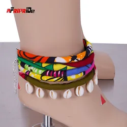 Ornement de pied africain avec accessoires JOWomen, décoration de pied traditionnelle, mode, WYB459