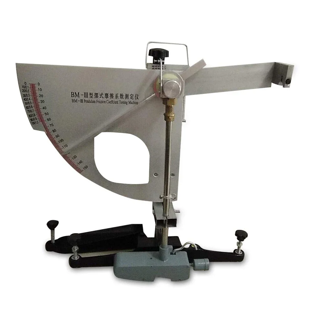 #*-Portable Skid Pendulum Resistance Tester High Precision Equipment For Measuring Friction Coefficient