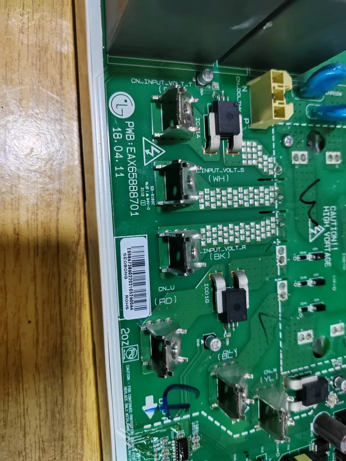 PWB：EAX65888701 test main board circuit board