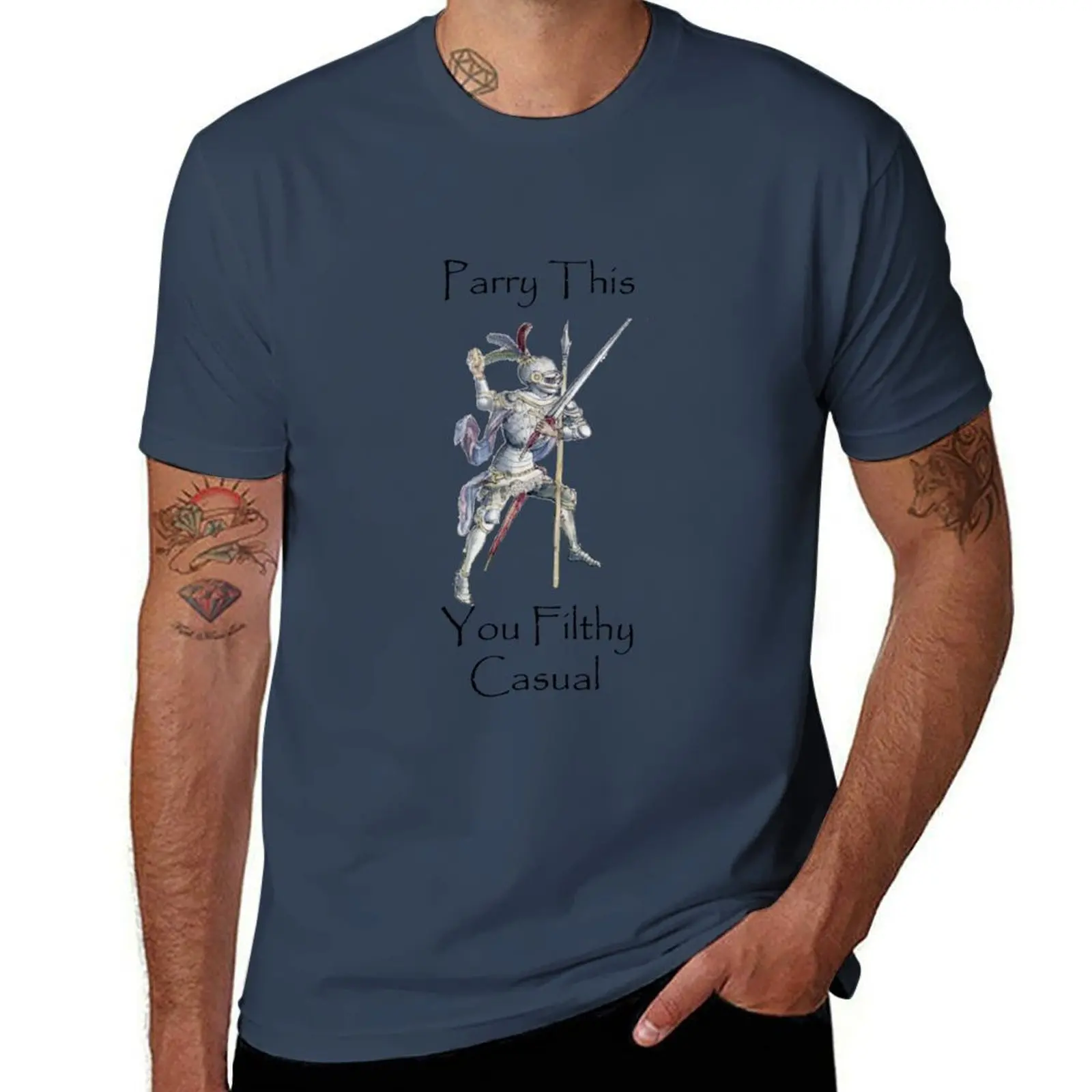 

Parry This You Filthy Casual T-Shirt Basic Solid Color Casual Tee Shirt