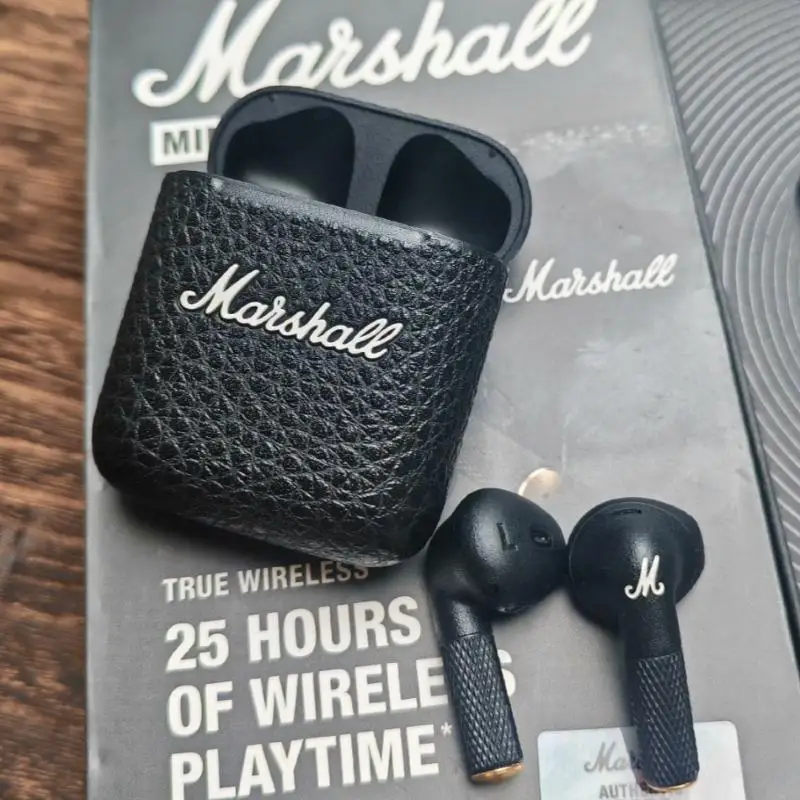 New MARSHALL MINOR III True Wireless Bluetooth Headset in Ear Noise Reduct Earbuds HiFi Subwoofer Sports Music Game Headphones