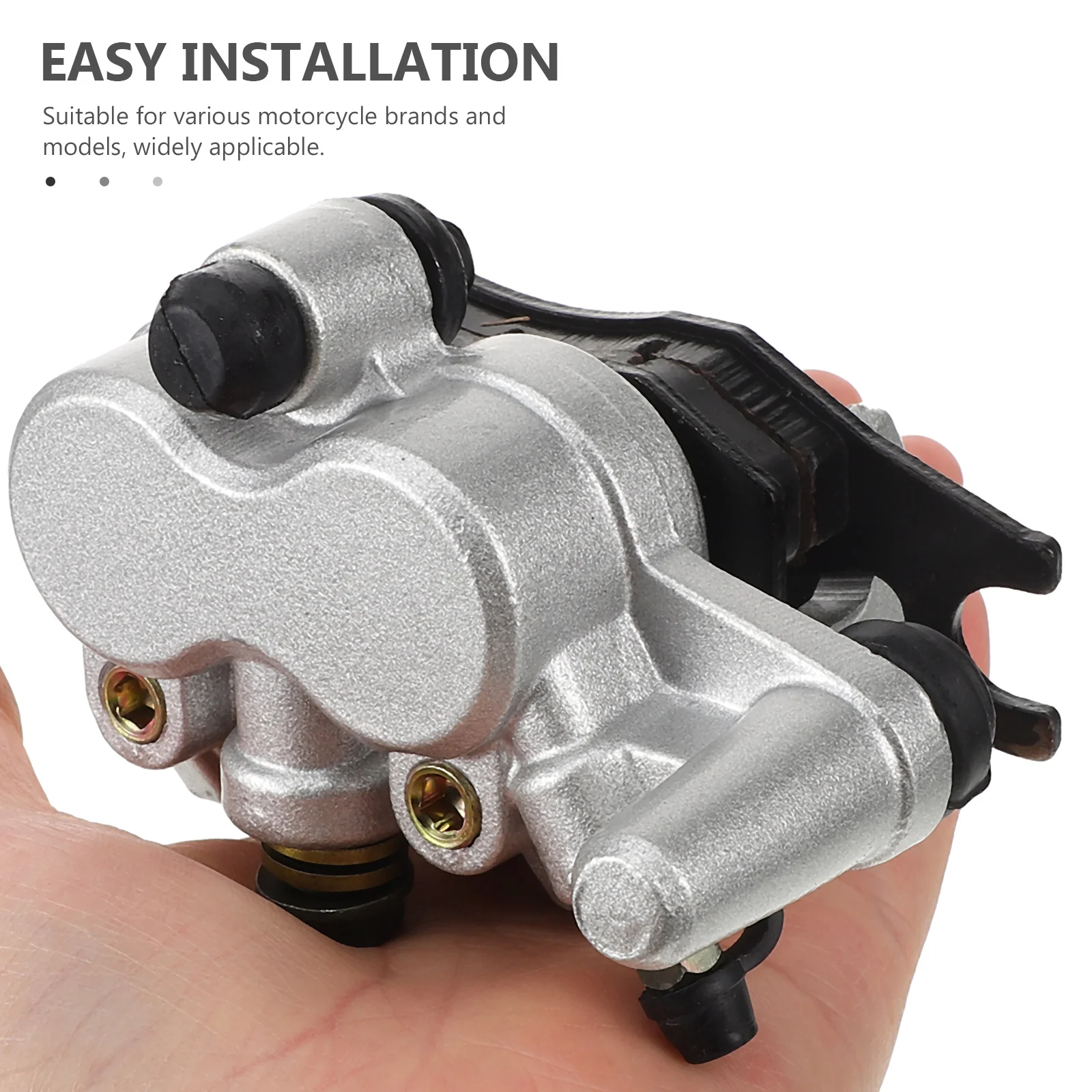 Front Brake Caliper for Motorcycle Enhanced Durability Easy Installation Compatible with Atv Replacement Parts Braking System