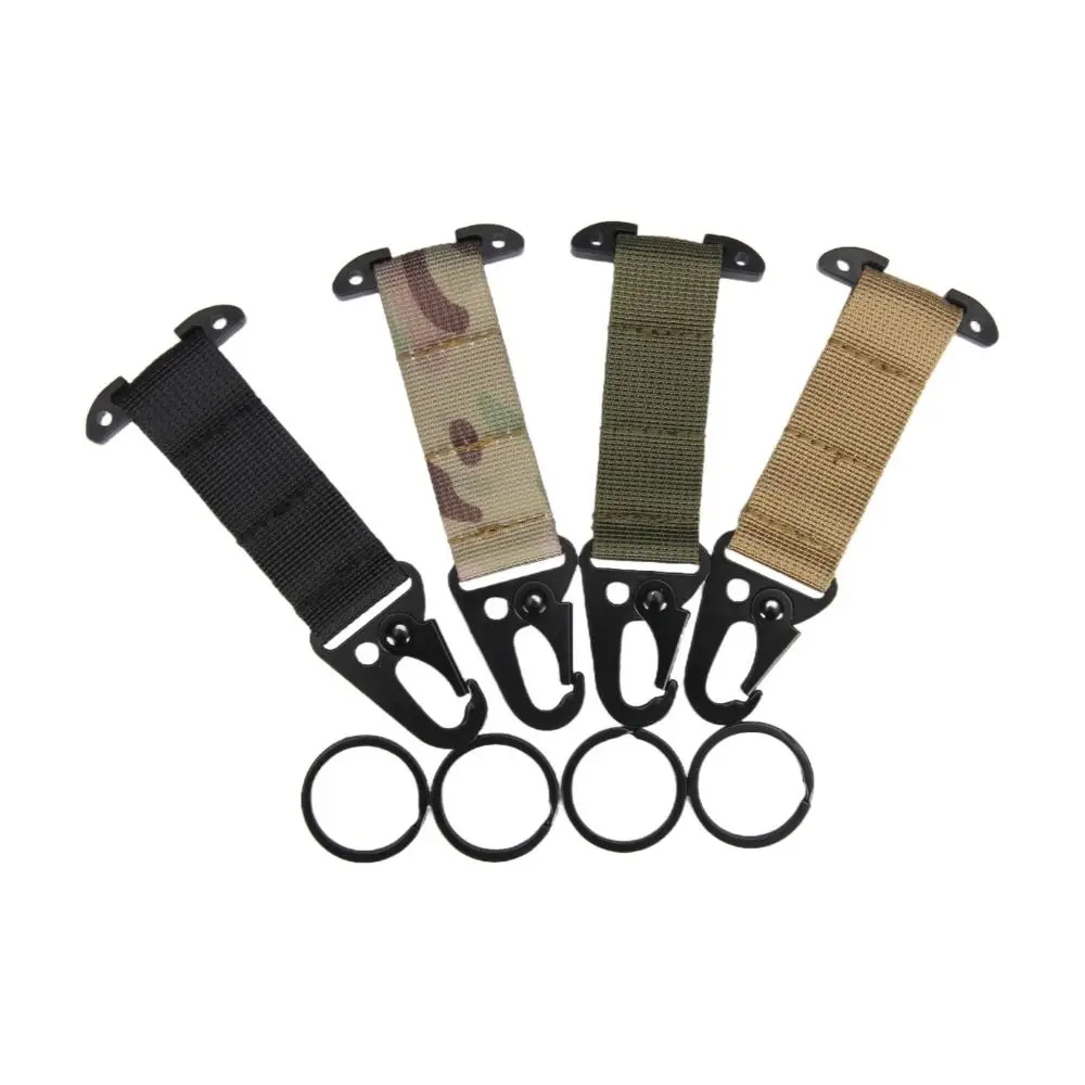 متعددة الوظائف في الهواء الطلق الصدام هوك النايلون حزام EDC حزام كليب بلون التخييم التنزه سترة مشبك الملحقات #2