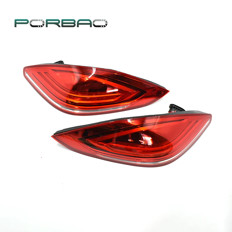 Car Lights Plastic For Panamer 2015-2018 LED Auto Taillight Rear Lamp Dynamic Turn Signal Highlight Reversing Brake Accessories