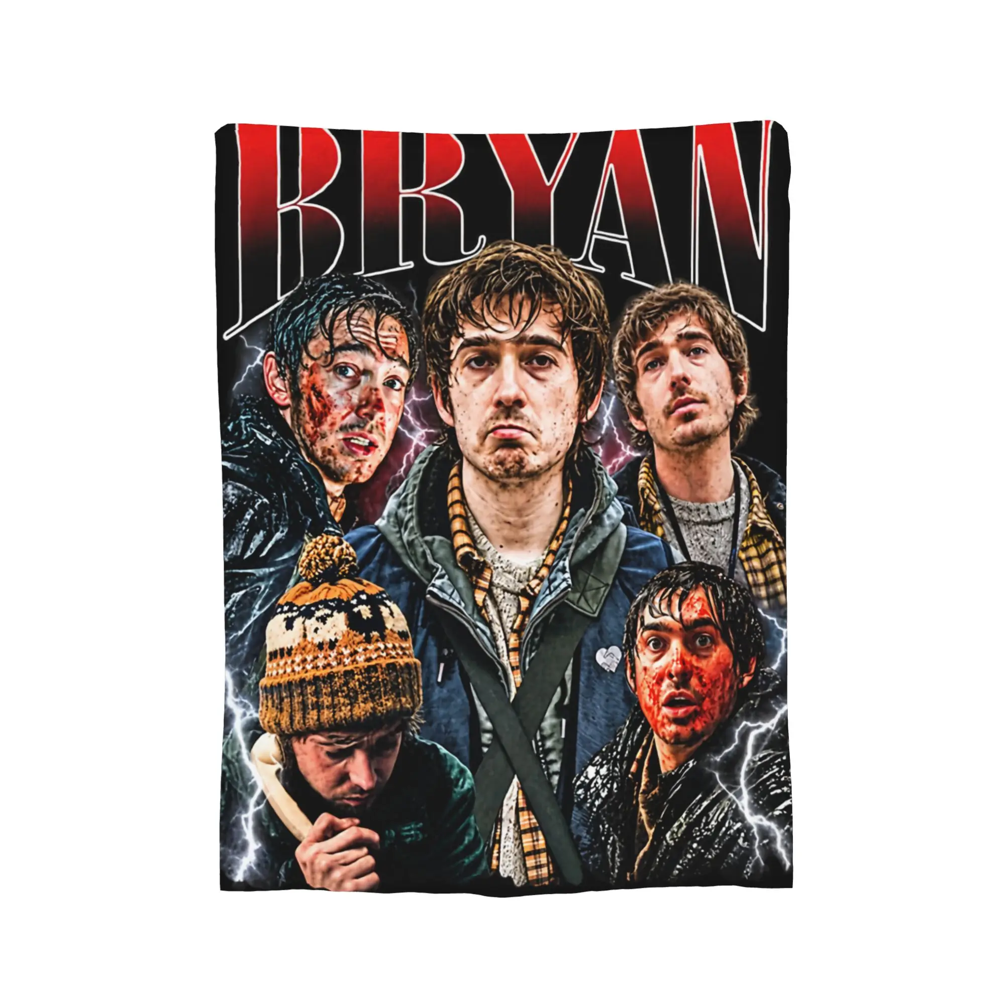 Bryan Movie 2026 Medical Courier Blankets Fuzzy Throw Blanket Airplane Travel Personalised Soft Warm Bedspreads