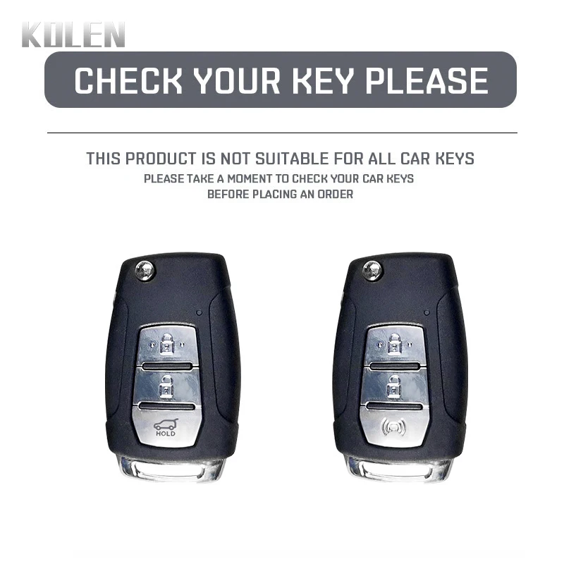 TPU Car Flip Key Cover Case Shell Fob For SsangYong Kyron 2 Sanka Actyon Korando Tivoli Rexton Keyless Protector Holder Keychain