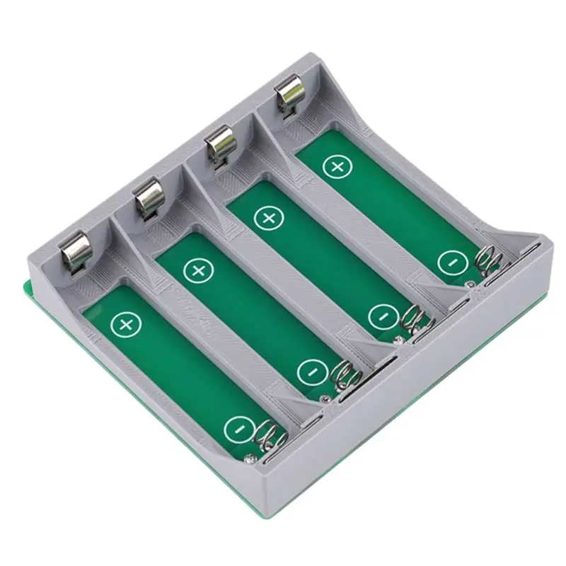 B76B 8-Channel 21700 Lithium Battery Automatic Charging Battery Holder for Independent Channels with Voltage Current Display