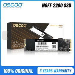 OSCOO M.2 SATA SSD 512GB 128GB 256GB internal Solid State Drive M.2 2280 SSD NGFF SATA SSD M2 SSD M.2 Drives for Laptop