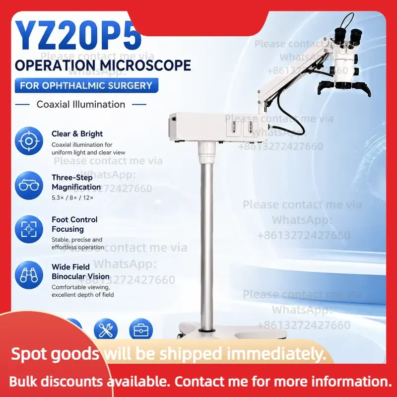 China Quality Cheap Price Ophthalmic Operation Microscope for Eye Surgery Operating YZ20P5 for Clinic/Hospital