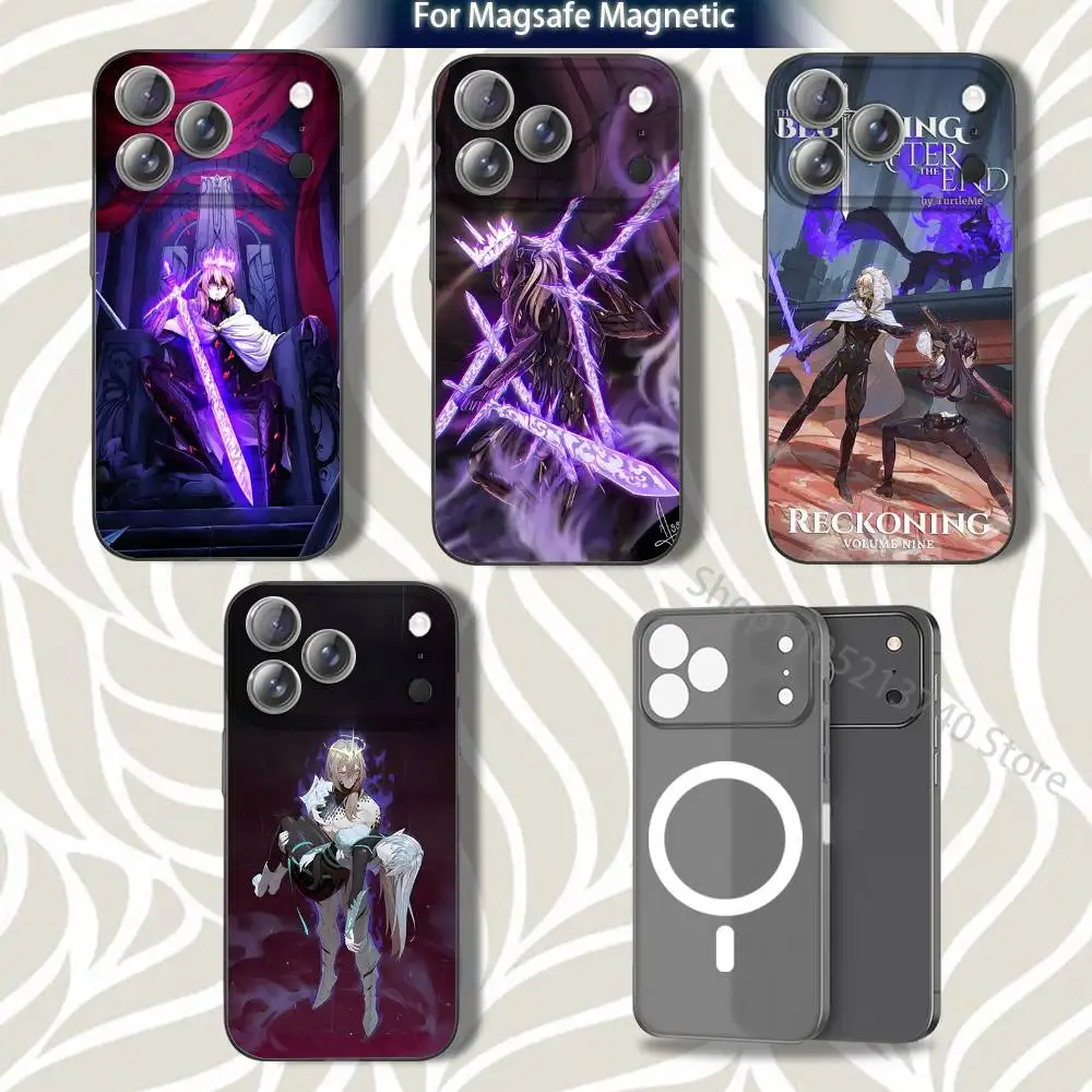 

A-After EndS The BeginningS Phone Case For iPhone 16,14,11,17,13,15,12,Air,Plus,Pro,Max,E,Mini Grey Frosted for MagSafe Magnetic