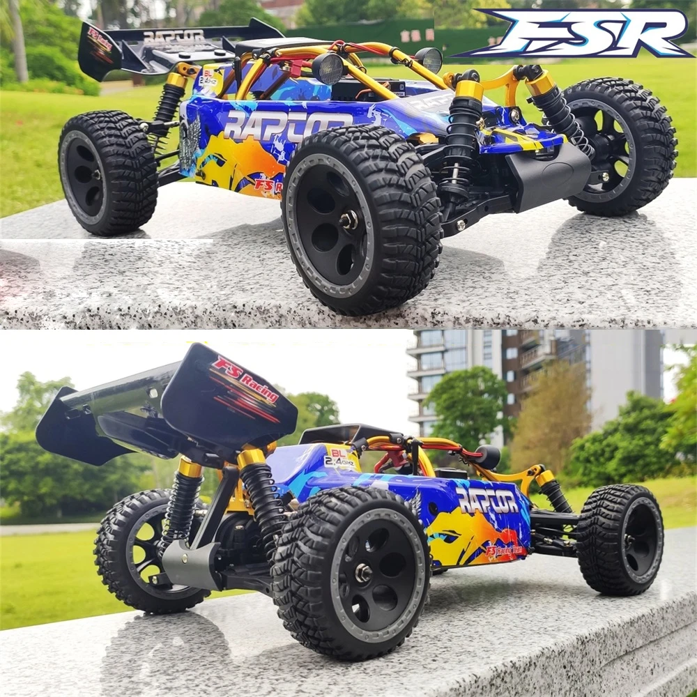 In Stock FSR Rc Cars 1/10  Off-road Falcon High Speed Simulation Remote Control Drift Car Adult Professional Racing 4WD Model