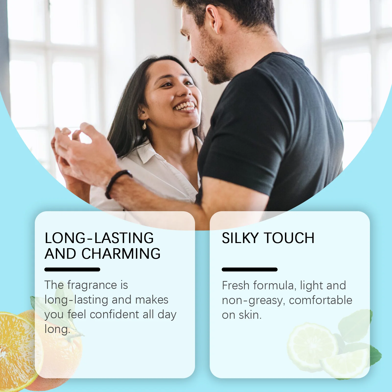 ロクセリス キューピッド コロン スプレー - 微妙なボタニカルの香り、デートナイトや日常のためのトラベルサイズの香水