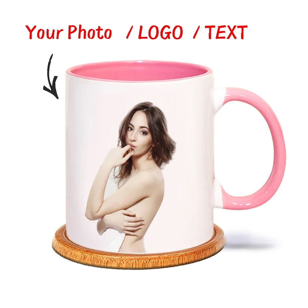 Custom NAME IMAGE TEXT Cup, Personalised Your Photo Mug, Customize Coffee Mugs, Tea Cups, Mothers day, Wedding Gift