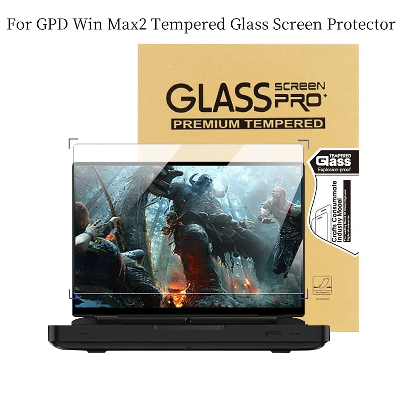 

For GPD Win Max2 Tempered Glass Screen Protector Film Mini PC Console GPD Winmax2 HD Tempered Glass Films Game Accessories