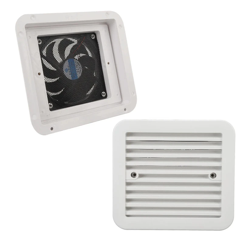 

Боковое вентиляционное отверстие для автофургонов 12 В, односторонняя, бесшумная вентиляция, подходит для автофургонов, прицепов, караванов, боковых вентиляционных отверстий, примусового вытяжения.