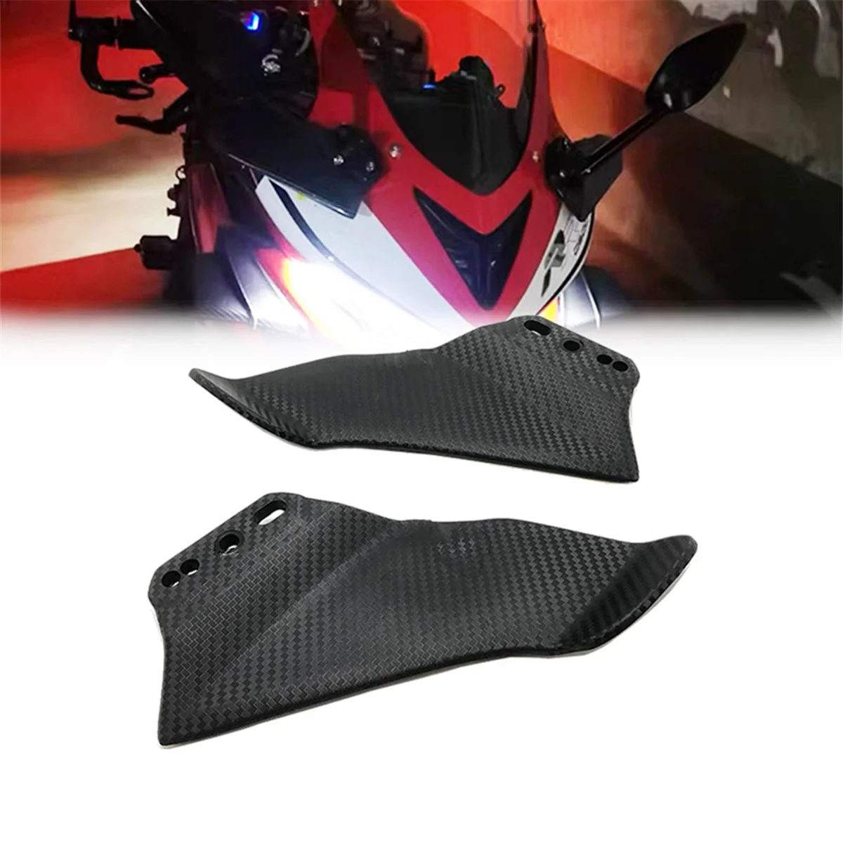 Motorcycle Mirrors Wind Wing Rearview Mirror Side Wing for CFMOTO 450SR 250SR 450 250