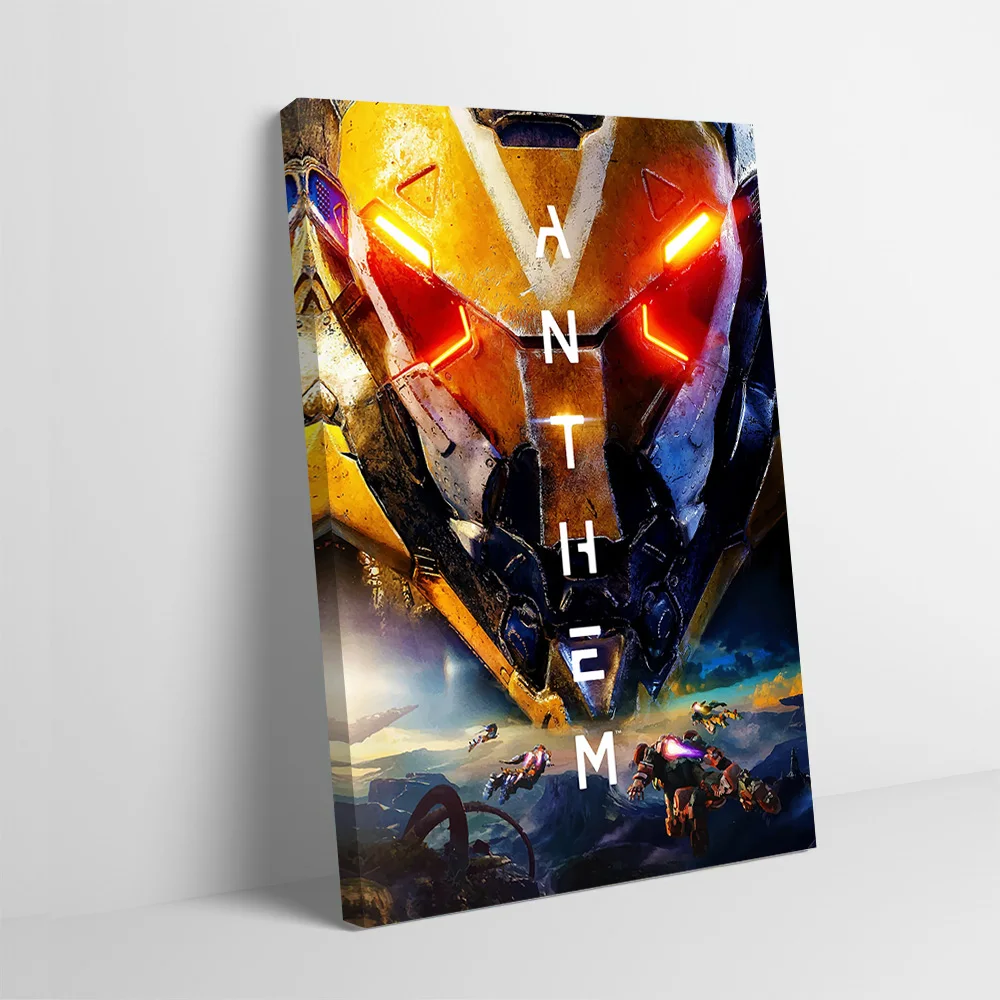 Anthem Game Printing Poster Custom Pictures Wall Art Canvas Painting Gift for Luxury Decoration Modern Living Room Paintings