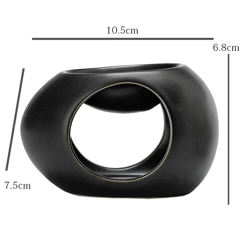 Ceramic Candle Heating Holder Essential Oil Burner Reed Diffuser Furnace Household Spa Salon Liqulid Aromatherapy Incense Burner